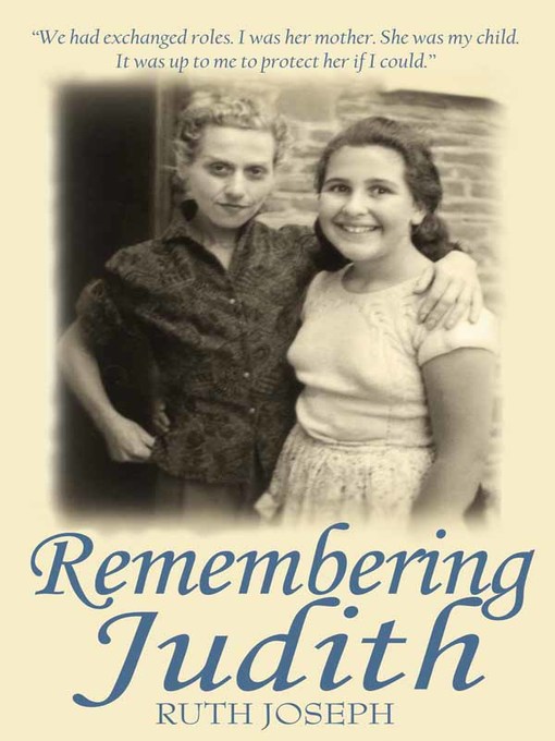 Cover of Remembering Judith